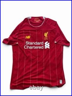 Fabinho Signed Liverpool 2019/2020 Home Shirt ACG AUTHENTICATION COA