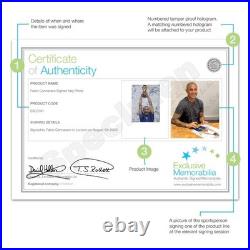 Fabio Cannavaro Signed Italy Football Photo