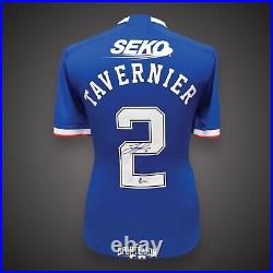 Fantastic- James Tavernier #2 Hand Signed Rangers Shirt With COA £199