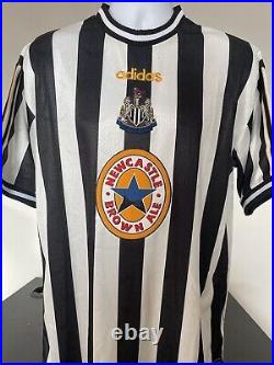 Faustino Asprilla Signed Newcastle United Shirt With COA and Photo Proof