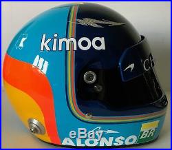 Fernando Alonso Hand Signed 2018 Mclaren F1 Full Size Helmet Very Rare
