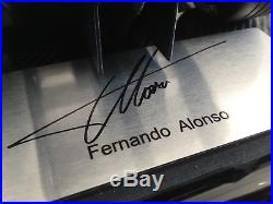 Fernando Alonso SIGNED Aspect 1/8 scale Renault Formula 1 R26, F1 World Champion