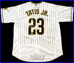 Fernando Tatis Jr. Signed Autographed San Diego Padres White Home Jersey JSA COA