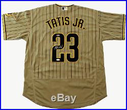 Fernando Tatis Jr. Signed San Diego Padres Gold Alternate Jersey JSA COA
