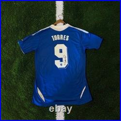 Fernando Torres Chelsea FC Shirt Signed Beckett Authenticated