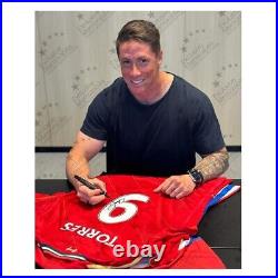 Fernando Torres Signed Liverpool 2021-22 Football Shirt