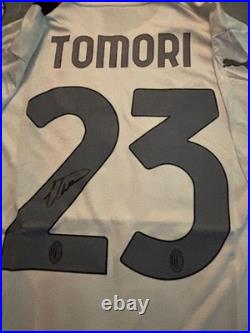 Fikayo Tomori Signed Ac Milan 23/24 Away Shirt withCOA collectible