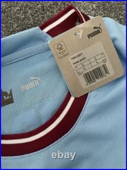 Foden Signed Man City Treble Season Shirt With Proof