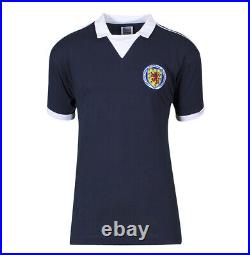 Framed Archie Gemmill Signed Scotland Shirt 1978, Number 15 Premium