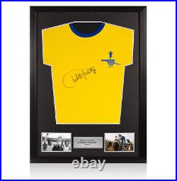 Framed Charlie George Signed Arsenal Shirt 1971, FA Cup Winners, Number