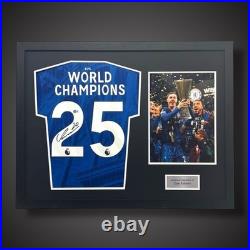 Framed Cole Palmer Chelsea Hand Signed Football Shirt With Photo £299