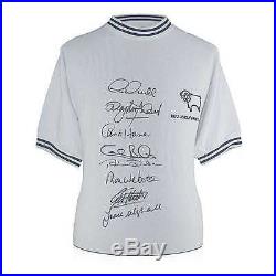 Framed Derby County 1972 League Champions Signed Shirt Football Memorabilia