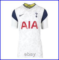 Framed Gareth Bale Signed Tottenham Hotspur Shirt Home, 2020/2021, Number 11