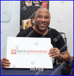 Framed John Barnes Signed Liverpool Shirt 1988-89, Candy Panoramic