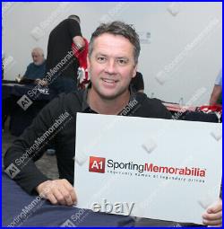 Framed Michael Owen Signed Liverpool Shirt 2000 Compact Autograph Jersey