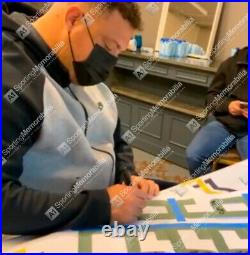 Framed Ronaldo Signed Brazil Shirt 2020-2021, Number 9 Premium Autograph