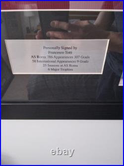 Framed Signed Francesco Totti AS Roma Shirt With COA. #Totti