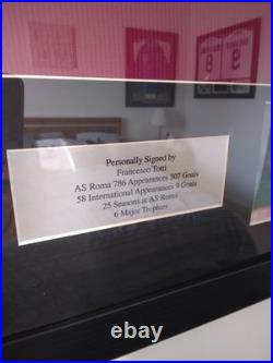 Framed Signed Francesco Totti AS Roma Shirt With COA. #Totti