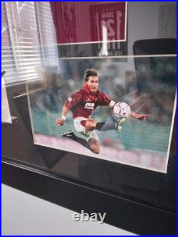 Framed Signed Francesco Totti AS Roma Shirt With COA. #Totti