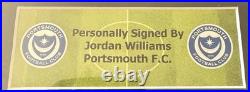 Framed Signed Portsmouth Shirt With COA