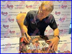 Framed Spurs Klinsmann & Sheringham Signed Tottenham Hotspur Photo Proof & Coa