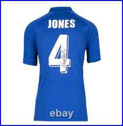 Framed Vinnie Jones Signed AFC Wimbledon Shirt Number 4 Premium