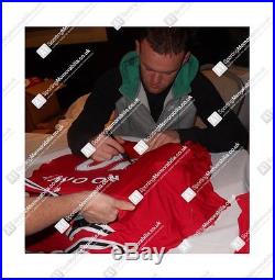 Framed Wayne Rooney Signed Manchester United Shirt Number 10 Autograph