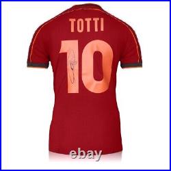 Francesco Totti Signed AS Roma 1998-99 Football Shirt