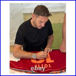 Francesco Totti Signed AS Roma 1998-99 Football Shirt