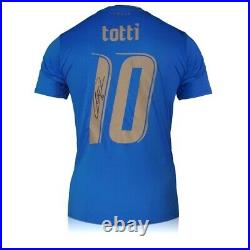 Francesco Totti Signed Italy 2022-23 Football Shirt