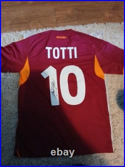 Francesco Totti Signed Roma Shirt With COA