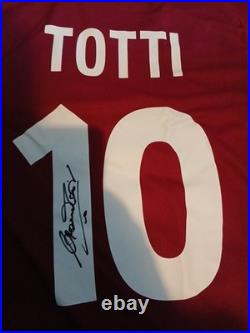 Francesco Totti Signed Roma Shirt With COA