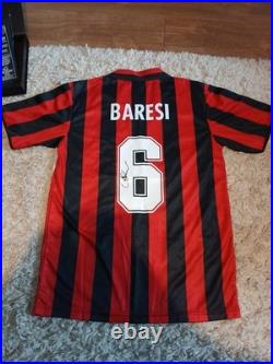 Franco Baresi Signed Ac Milan 1984 Shirt with COA