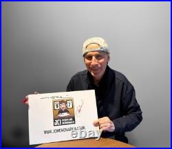 Franco Baresi hand signed AC Milan shirt COA Photo Proof