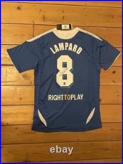 Frank Lampard Chelsea 2012 Champions League Final Shirt Hand Signed