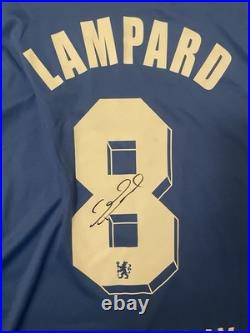 Frank Lampard Chelsea 2012 Champions League Final Shirt Hand Signed