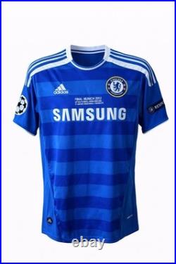 Frank Lampard Genuine Hand-Signed Chelsea 11/12 Home Shirt with COA