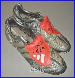 Frank Lampard Match Worn & Signed Adidas Predator 2002 Mania Football Boots COA