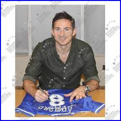 Frank Lampard Signed Chelsea 2013-14 Football Shirt Autographed
