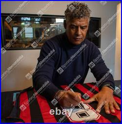 Frank Rijkaard Signed AC Milan Shirt 1988, Number 8 Autograph Jersey