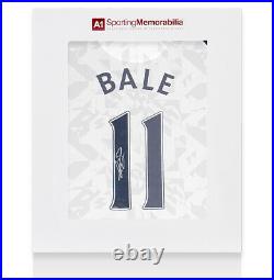 Gareth Bale Signed Tottenham Hotspur Shirt Home, 2020/2021, Number 11 Gift B