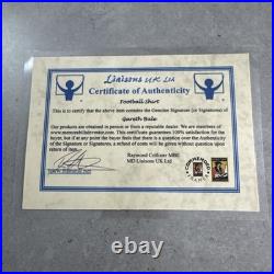 Gareth Bale signed Real Madrid shirt with COA
