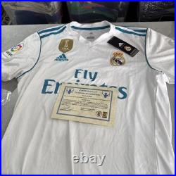 Gareth Bale signed Real Madrid shirt with COA