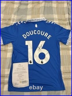 Genuine Hand Signed Abdoulaye Doucouré Shirt with COA
