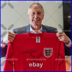 Geoff Hurst Signed England Shirt 1966 Away Autograph Jersey COA