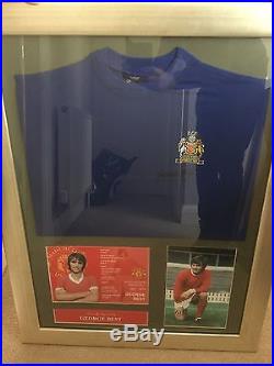 George best Signed Football Shirt