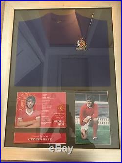 George best Signed Football Shirt