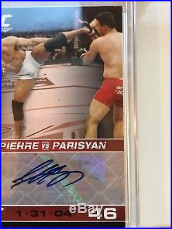 Georges St-pierre 2009 Topps Ufc Signed Auto Autograph Rookie Mma Rare Bisping