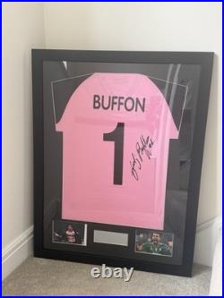 Gianluca Buffon Juventus Framed Football Shirt With Signature