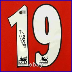 Gilberto Silva Signed Arsenal Soccer Jersey #19 with Beckett COA